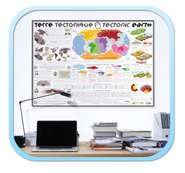 Terre Tectonique Tectonic Earth Poster Link